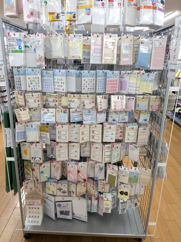 ダイソー シール